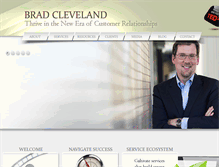 Tablet Screenshot of bradcleveland.com